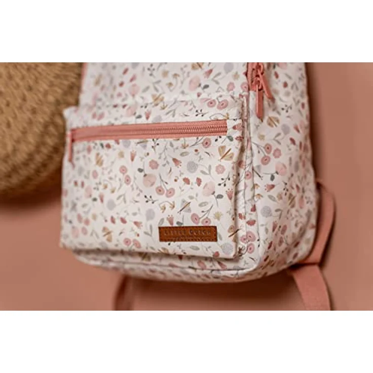 Little Dutch Flowers & Butterflies Rucksack Rose Rosa – Bild 3