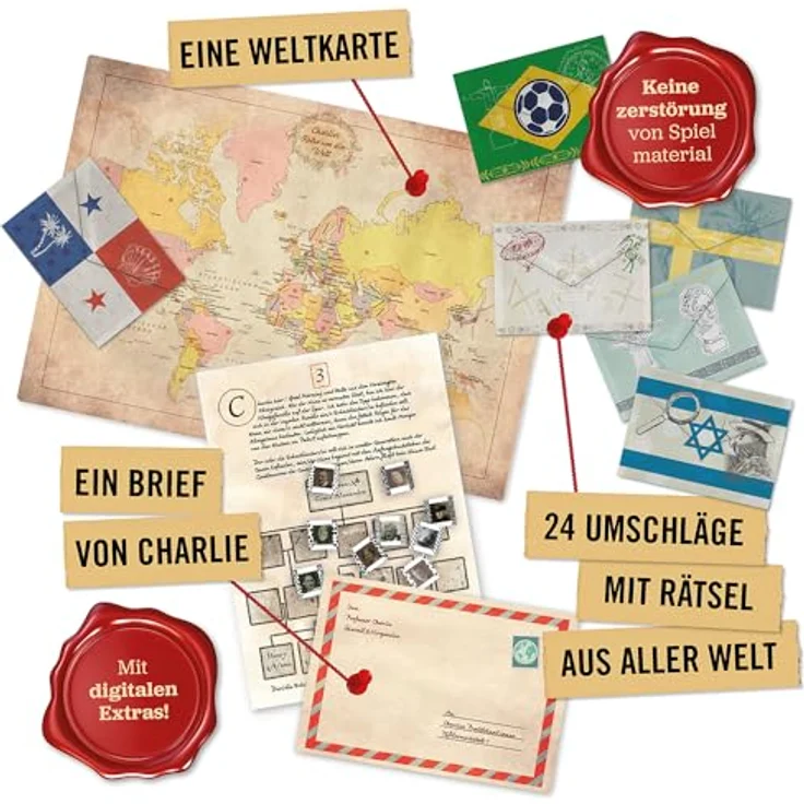 Hidden Games: Professor Charlies Reise rund um die Welt (Rätsel-Adventskalender) – Bild 3