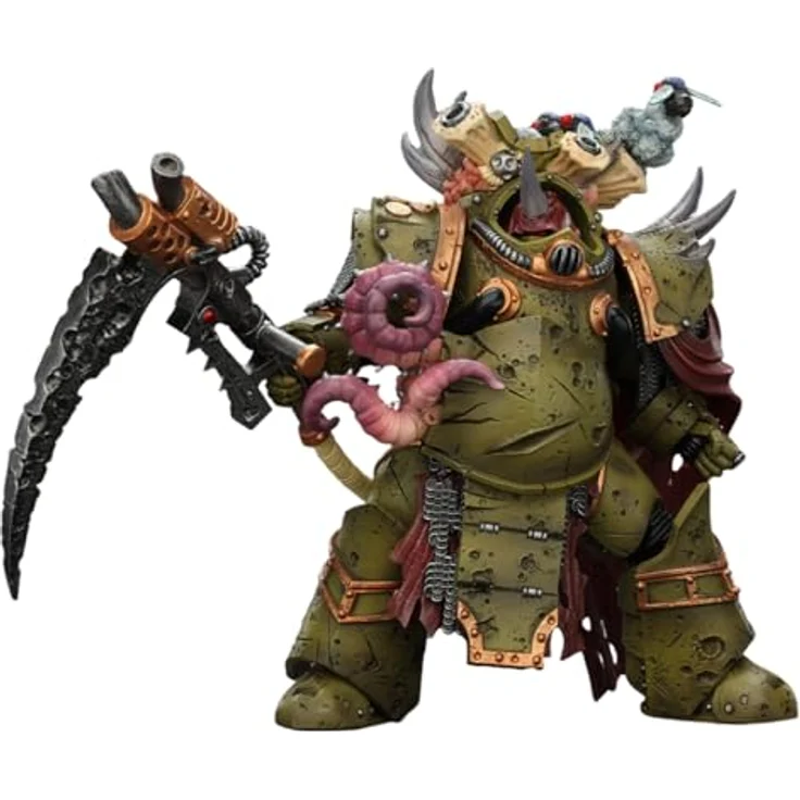 Joy Toy Warhammer 40k Actionfigur 1/18 Death Guard Deathshroud Terminator 2, 14 cm mit Manreaper und Plaguespurter Gauntlet – Bild 5