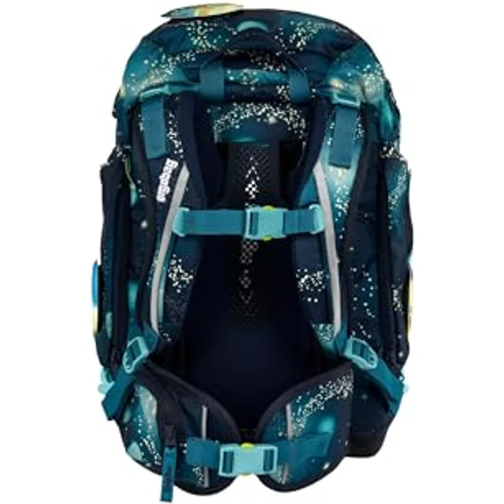 ergobag pack Schulranzen Set (6-tlg.), ergonomisch, anpassbar, mit bunten Kletties – Bild 4