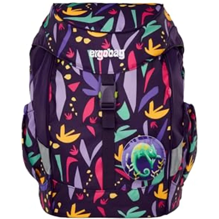 Ergobag Mini, Kindergartentasche in Mehrfarbig mit ergonomischer Rückenpolsterung und Platz für A4 Unterlagen – Bild 1