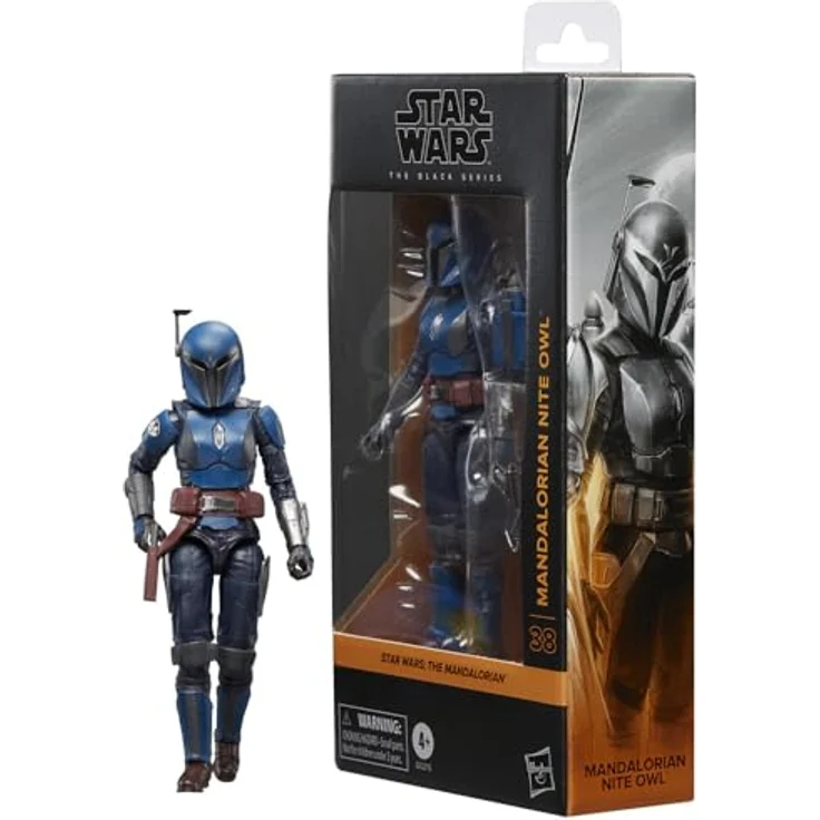 Star Wars Star Wars: The Mandalorian Series Figurine Nite Owl 15 cm, Sammelfigur 5010996255778 – Bild 1