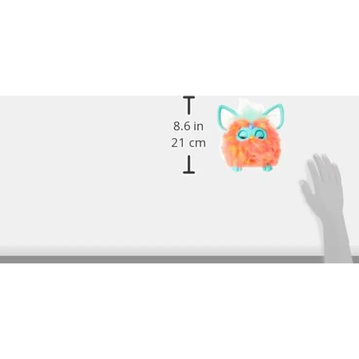 Furby Korallenroter Plüsch, interaktives Funktionsplüsch mit 600+ Antworten und Tanzmodi – Französische Version – Bild 3