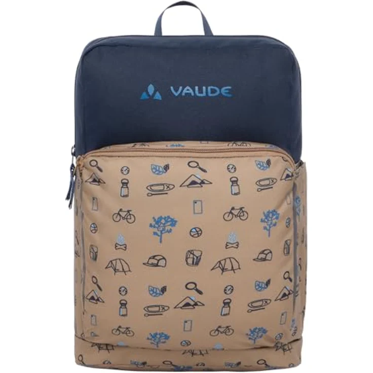 Vaude Minnie 10, Kinderrucksack aus 100% Polyester, 34 cm, braun, 23 x 16 cm – Bild 4
