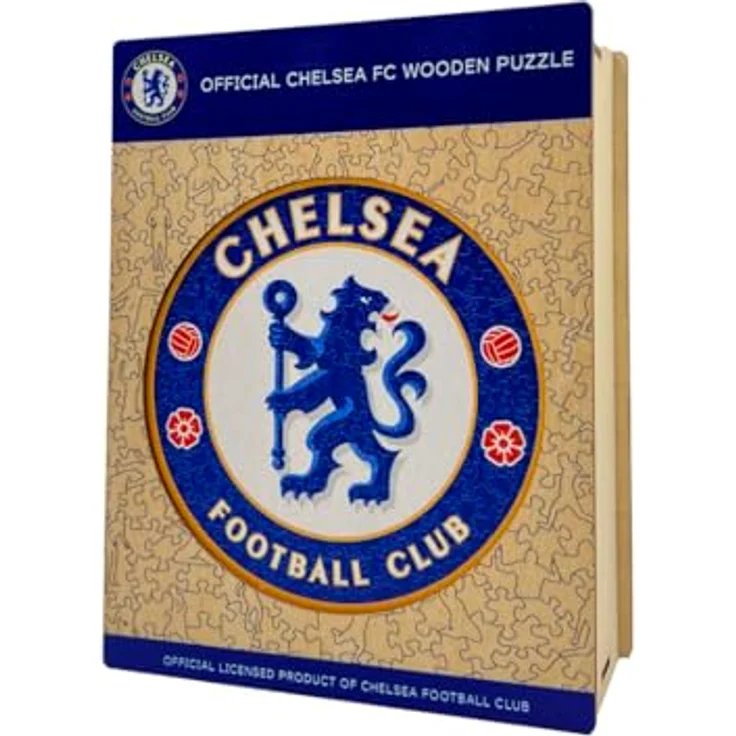 Iconic Puzzles Chelsea Crest, Holzpuzzle, Größe M, 270 Teile, bunte Farben – Bild 4