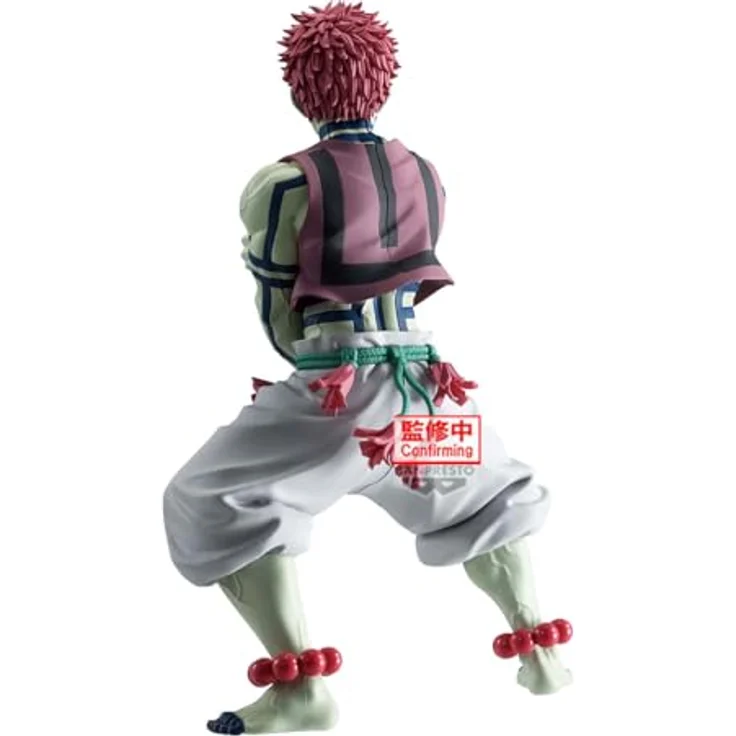 Banpresto Akaza, Demon Slayer Sammelfigur, 22 cm, PVC, mehrfarbig, mit Basisständer, lizenziertes Produkt aus Kimetsu No Yaiba – Bild 4