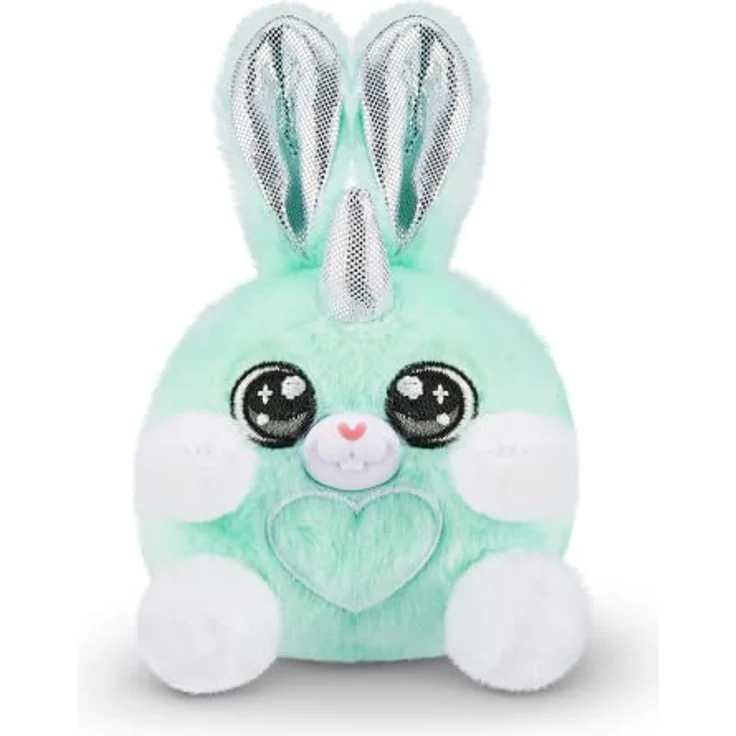 ZURU Rainbocorns Bunnycorn Surprise Egg, Kuscheltier mit 6 Sammelvarianten und Überraschungsaufklebern, inklusive Bunnycorn-Ei und Sammelanleitung – Bild 3