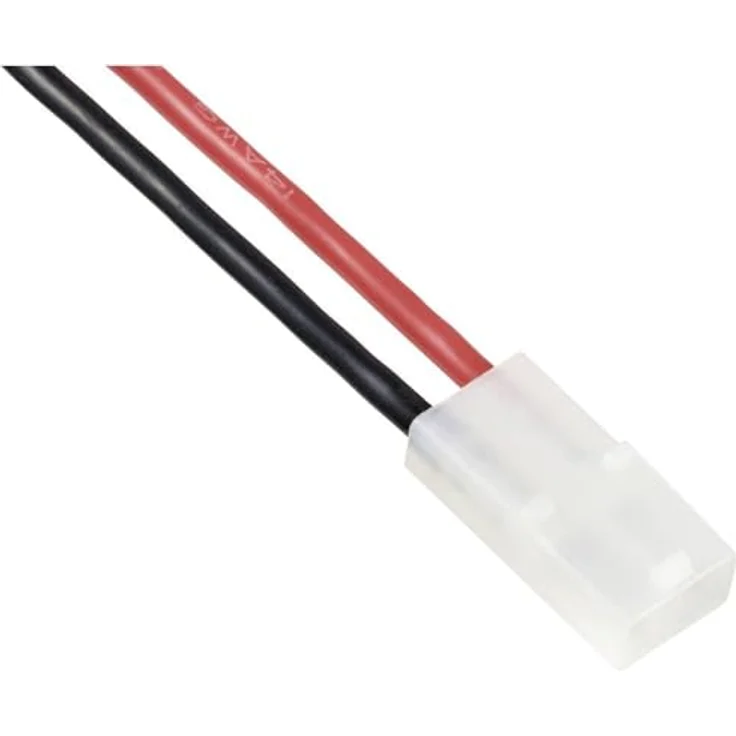 Reely Modellbau-Akkupack (NiMh) 7.2 V 2000 mAh, 6 Zellen Stick Tamiya, transparenter Schrumpfschlauch mit schwarzen Batteriekappen – Bild 2