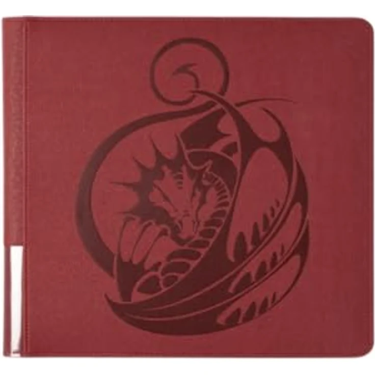 Dragon Shield Zipster XL Binder, 24-Pocket Trading Card Album mit D-lock Rings für Pokemon, MTG, YuGiOh & mehr, Blutrot – Bild 1