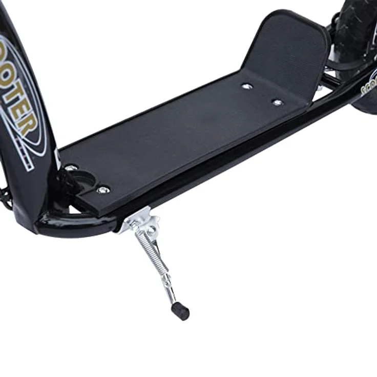 Kinderroller Anti-Rutsch Trittfläche, Metallfahrradständer zum Parken, (Farbe: schwarz) – Bild 10