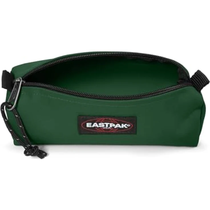 Eastpak BENCHMARK SINGLE Federmäppchen, kompaktes Schreibgeräteetui mit Label vorne, schwarz – Bild 2