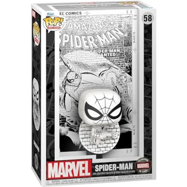 Funko Pop! Comic Cover: Marvel's 85th - Spider-Man - Vinyl-Sammelfigur, Geschenkidee, Offizielle Handelsware, für Kinder und Erwachsene, Movies Fans – Bild 1