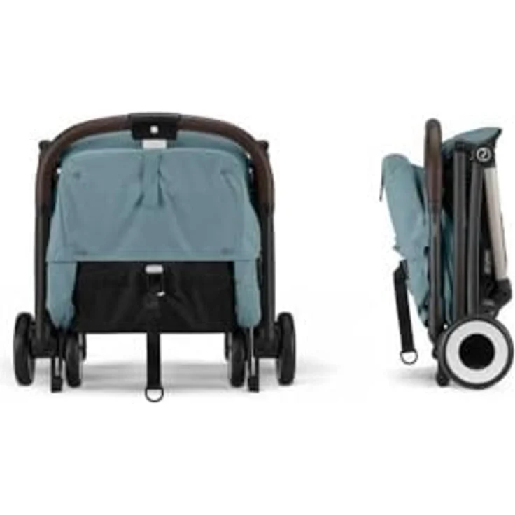 Cybex Orfeo Reisebuggy, ultrakompakter Buggy für Kinder ab Geburt bis 4 Jahren, Kollektion 2025, Stormy Blue / Taupe – Bild 4