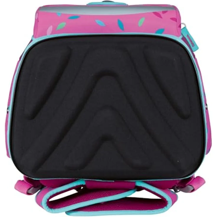 DerDieDas Schulranzen ErgoFlex Easy Set 6-teilig, pink, mit großem Hauptfach, gepolsterten Trägern und robustem Material – Bild 4