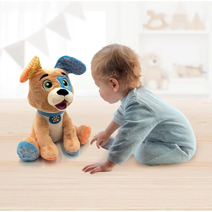 Clementoni Plüschtier, hochwertiges Kuscheltier für Kinder – Bild 8