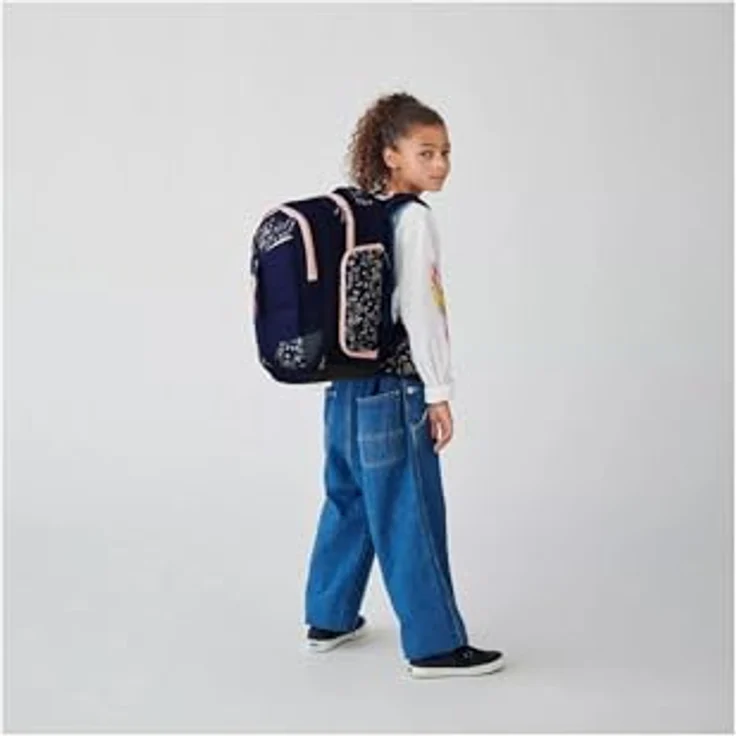 Satch Satch Match Bloomy Breeze, Schulrucksack mit 5 Liter Erweiterung, ergonomisch und wasserabweisend, reflektierend, für Körpergrößen 1,40 - 1,80 m – Bild 8