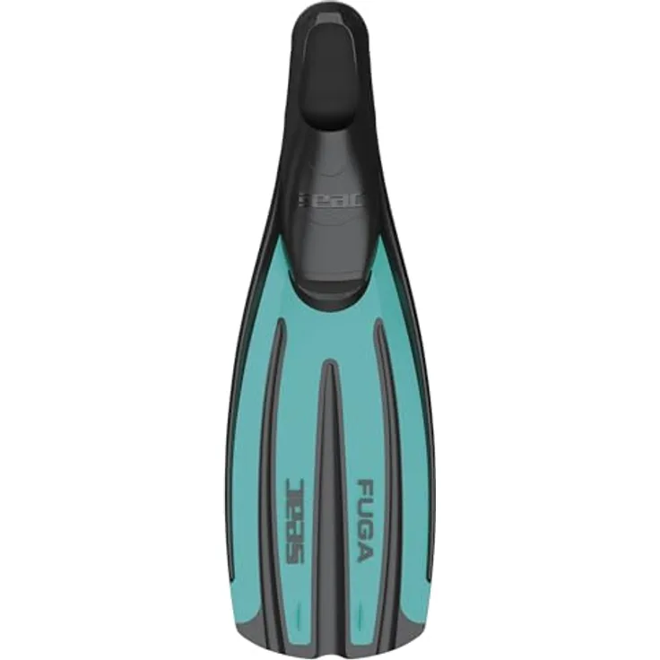 Seac Fuga, Taucherflosse zum Tauchen, Freitauchen und Schnorcheln für Erwachsene mit geschlossenem Fußteil, Made in Italy, blau