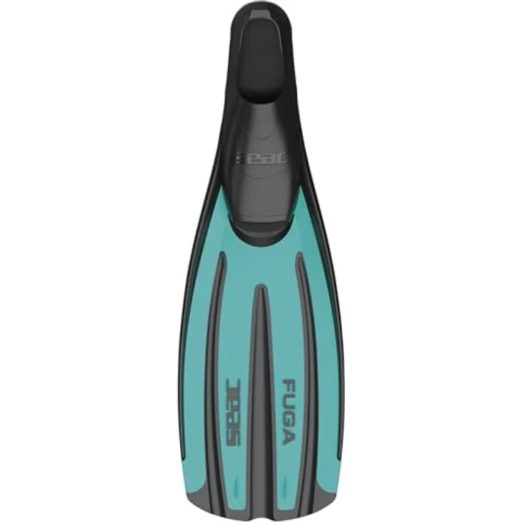 Seac Fuga, Taucherflosse zum Tauchen, Freitauchen und Schnorcheln für Erwachsene mit geschlossenem Fußteil, Made in Italy, blau – Bild 1