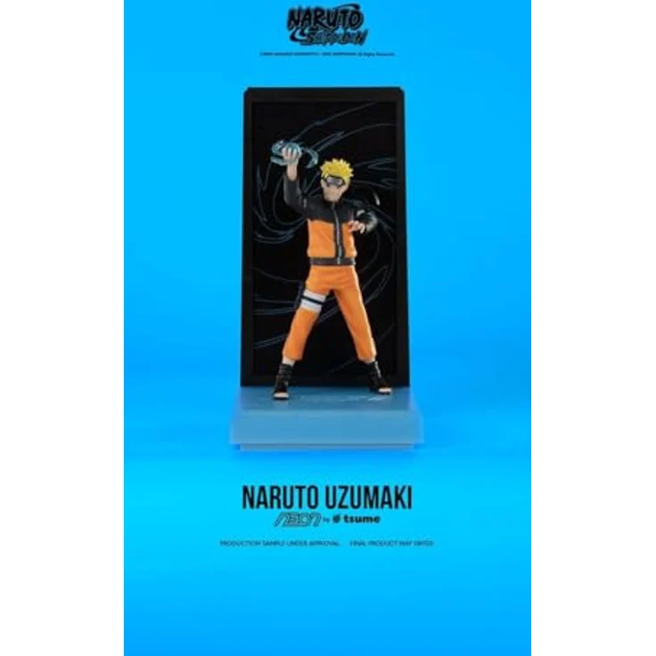 Tsume Naruto Neon Figur 1/9 Naruto Uzumaki, 25 cm, detailreiche Darstellung mit USB-C-Anschluss – Bild 4