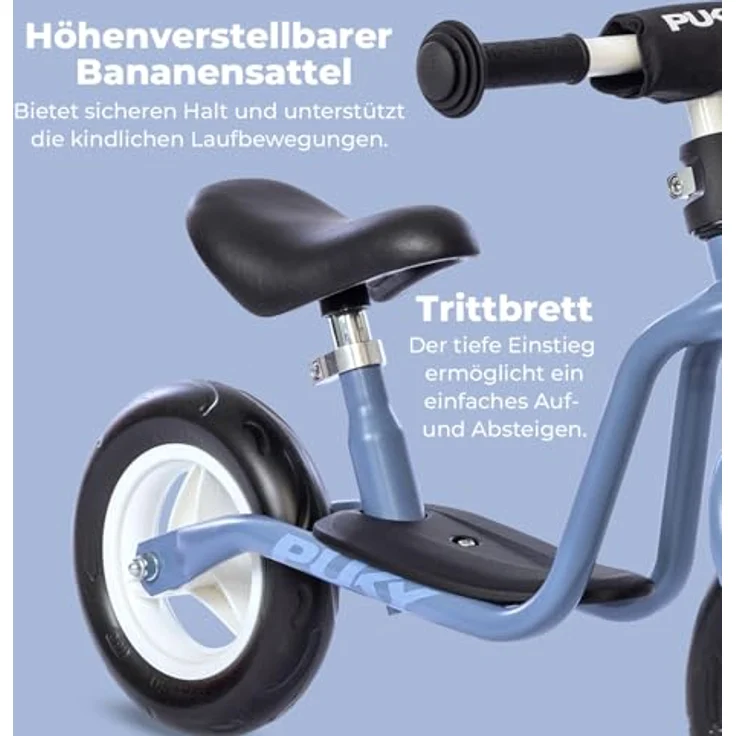 Puky Laufrad LR M, Laufrad für Kinder mit 8 Zoll Rädern, rot – Bild 6