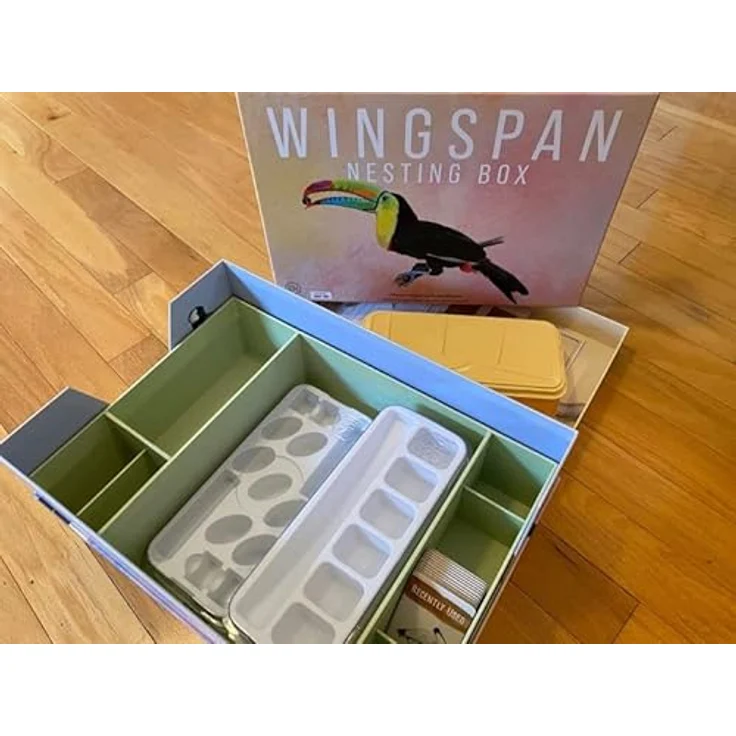 Stonemaier Games Wingspan Nistkasten, modulare Aufbewahrungsbox für Brettspielinhalte, ab 3 Jahren – Bild 2