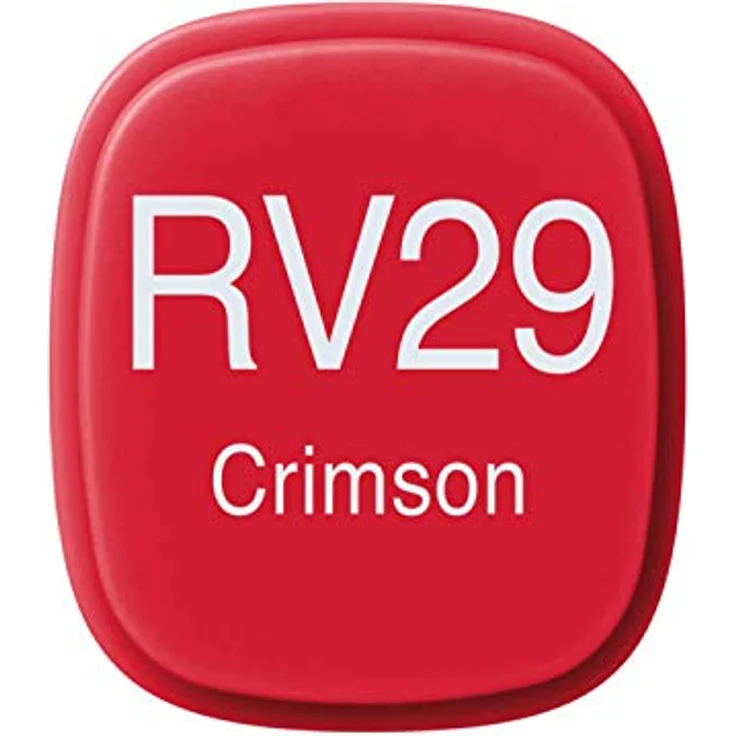 Copic Classic Marker Typ RV - 29, Crimson, professioneller Layoutmarker mit dualem Spitzensystem und schnelltrocknender Tinte – Bild 3