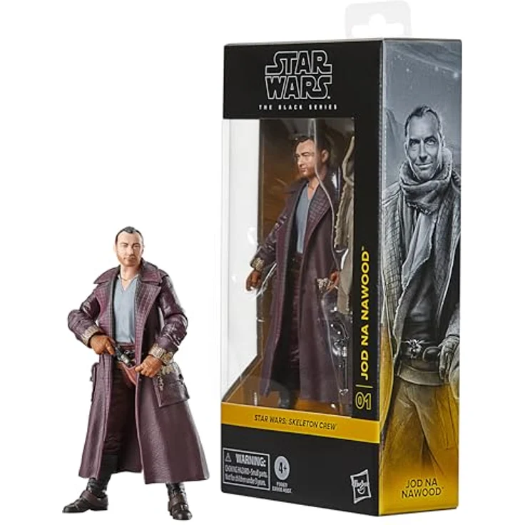 Hasbro Star Wars The Black Series Jod Na Nawood, Actionfigur mehrfarbig mit Zubehör, geeignet ab 4 Jahren – Bild 1