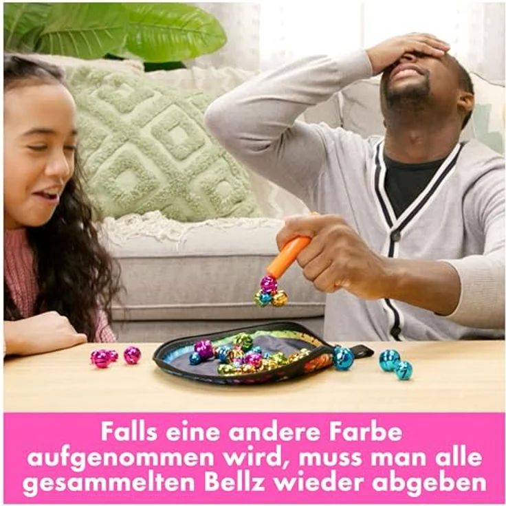 Spin Master Games Bellz! Magnetspiel für die ganze Familie mit Magnetstab und bunten Glöckchen, inkl. Geschenktasche, für Kinder – Bild 4