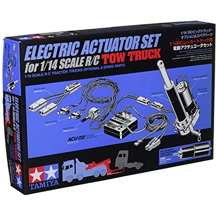 Tamiya 56553 1:14 ACU-Hebeeinheit Abschlepper, Ersatzteil, Modellbau, Zubehör für RC Fahrzeug/ferngesteuertes Auto, Tuningteile – Bild 1