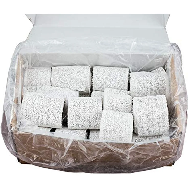 CREARTEC Modelliermasse 56785, Gipsbinden Artex Modelliergewebe Weiß - 2kg - Made in Germany, für Masken, Abdrücke und mehr – Bild 2