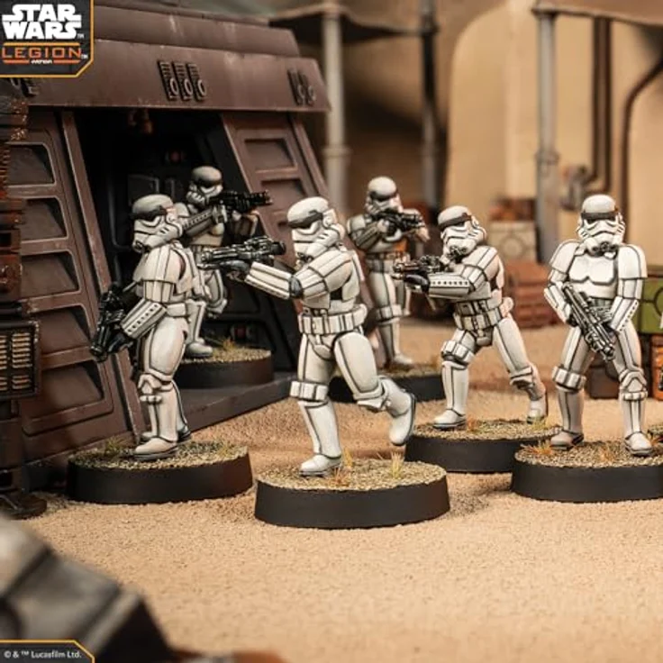 Atomic Mass Games Star Wars Legion - Stormtroopers Einheitserweiterung mit 11 hochdetaillierten Miniaturen, inkl. Sturmtruppen-Anführer und schweren Waffen-Sturmtrupplern – Bild 5