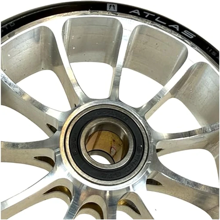 Ethic DTC Atlas Stunt-Scooter Rolle 115mm x 30mm 12std Raw, Leichtes 12 STD Rad für Stärke und Fahrqualität – Bild 2