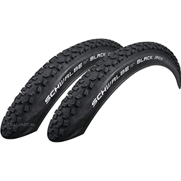 Schwalbe Black Jack 57-559, Drahtreifen K-Guard 26x2.25 für Kinderfahrräder