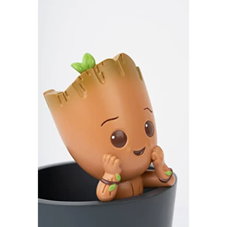 Grupo Erik Stiftehalter Marvel Groot Schreibtisch Organizer - Marvel Comics Stifteköcher - Zubehör Fanartikel - Stifte Merch – Bild 3