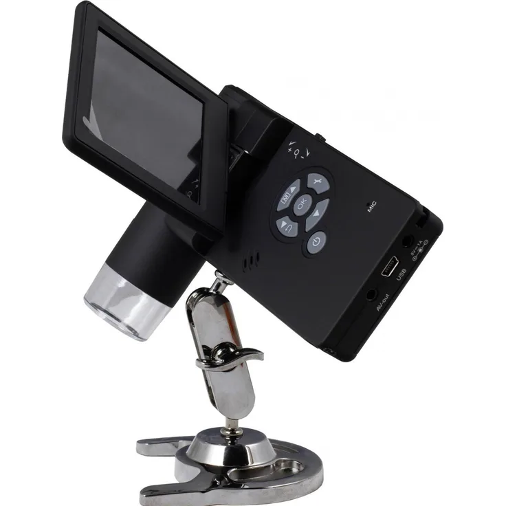 Levenhuk DTX 500 Mobi, digitales Mikroskop mit hochauflösendem Sensor und Mobile-Design