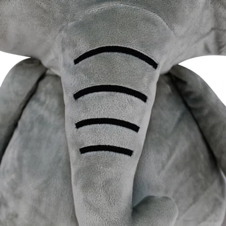 BEMIRO Großer Plüsch Elefant mit Glubschaugen - ca. 50 cm, Kuscheltier in niedlicher Gestaltung, kuschelig weich, ideal als Geschenk – Bild 5