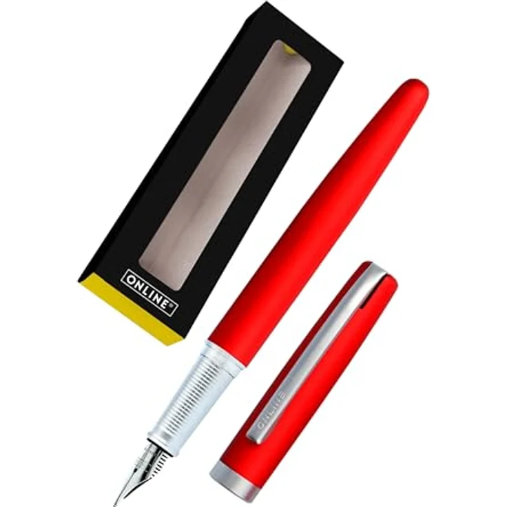 Online Pen Füller Eleganza, Patronenfüller aus Metall mit Iridium Feder, medium, in Geschenkbox – Bild 2