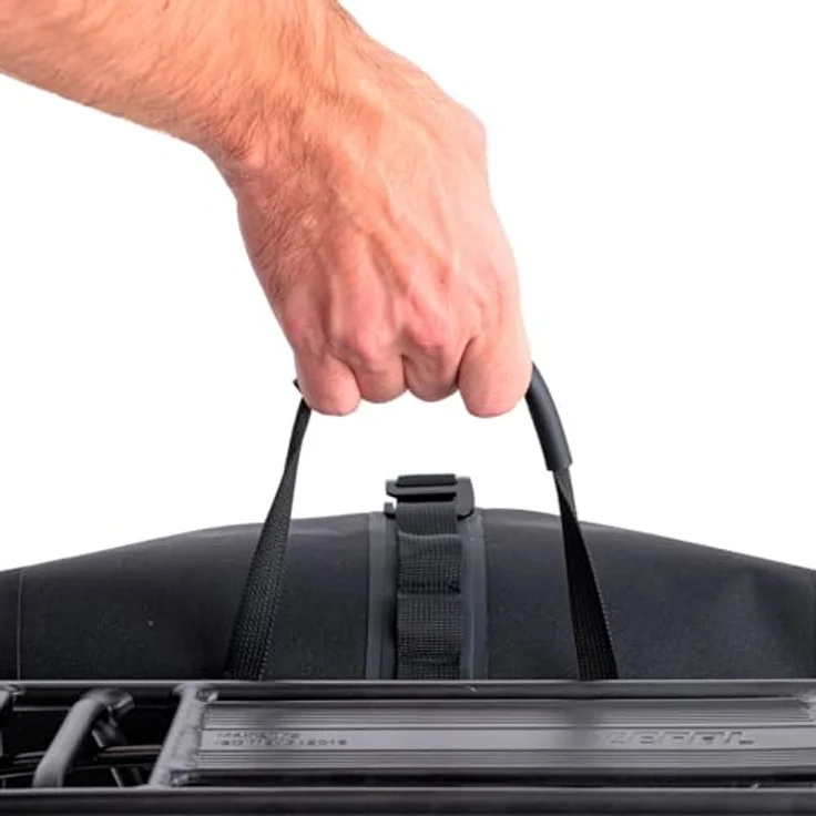 ZEFAL Z Traveler S20, wasserdichte Gepäckträgertasche mit 20 L Volumen, universell einsetzbar, Velcro-Befestigung, 995 g – Bild 5