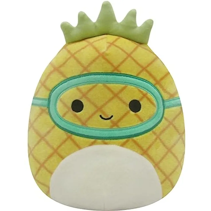 Squishmallows Maui The Kiefernstein, 19 cm, SQCR02390, Plüsch Kuscheltier mit ultraweichen Materialien, Mehrfarbig