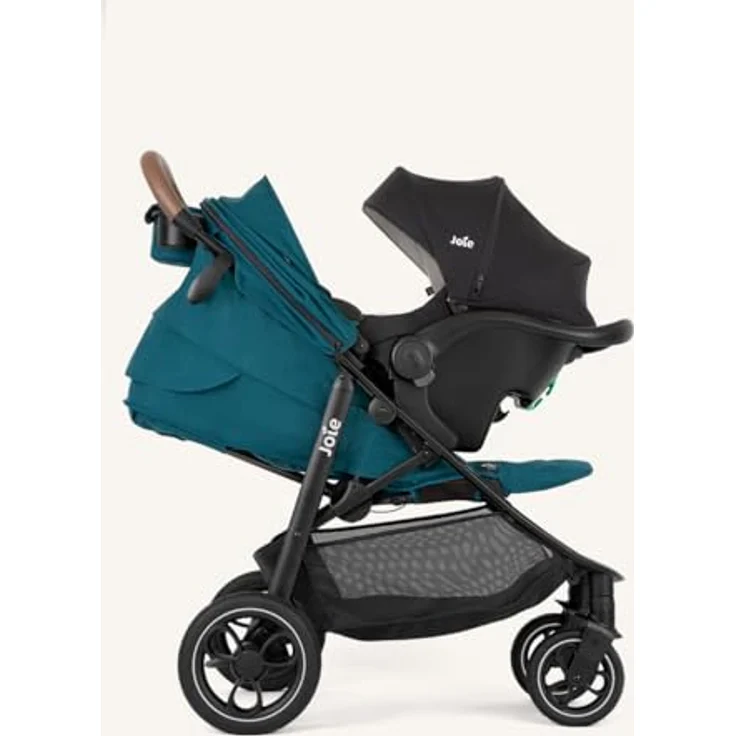 Joie Buggy & Sportwagen Litetrax Pro - Peacock, bis 22 kg belastbar, mit Schieber-Ablagefach & Regenschutz, inkl. Gratis Mobilitätsgarantie – Bild 6