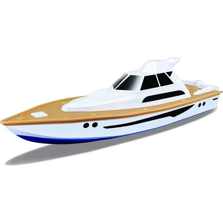 Maisto Tech RC-Boot Maisto Tech Ferngesteuertes Spielzeugboot "Yacht" (34cm), 30m Reichweite, Lithium-Akku, 4,3 km/h, blau