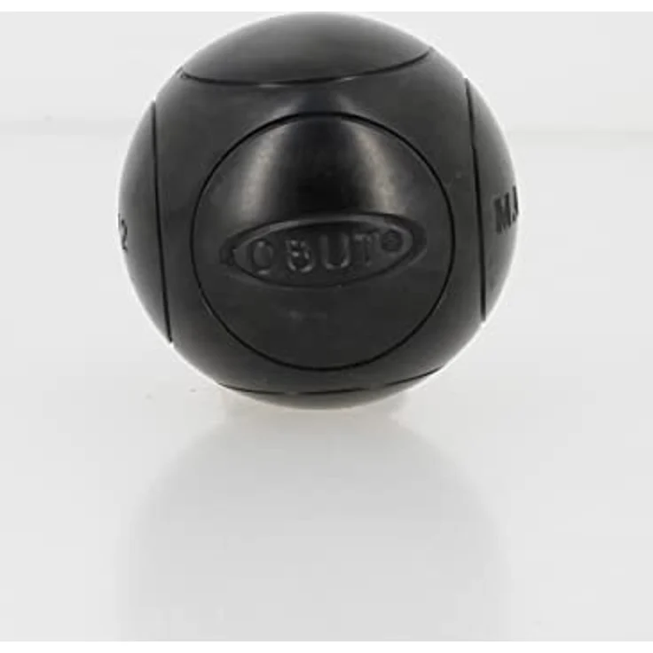 Obut Match Pétanque-Kugeln, 1 Markierung, Schwarz, 72 mm, 690g – Bild 3