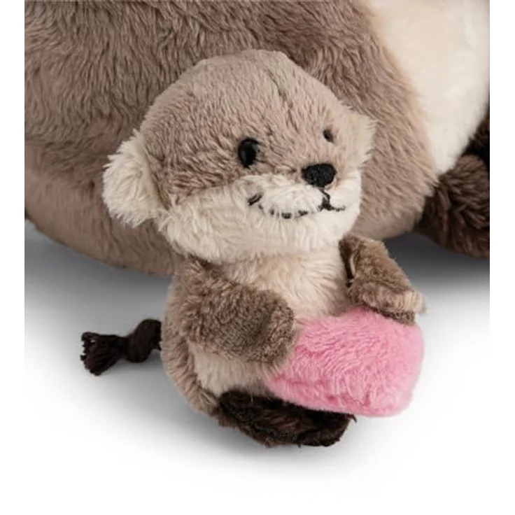 NICI Kuscheltier Otter 20cm mit Jungotter 6cm, braun, aus weichem Plüsch, ideales Plüschtier zum Kuscheln und Spielen für Kinder & Erwachsene, perfekte Geschenkidee - 62844 – Bild 5