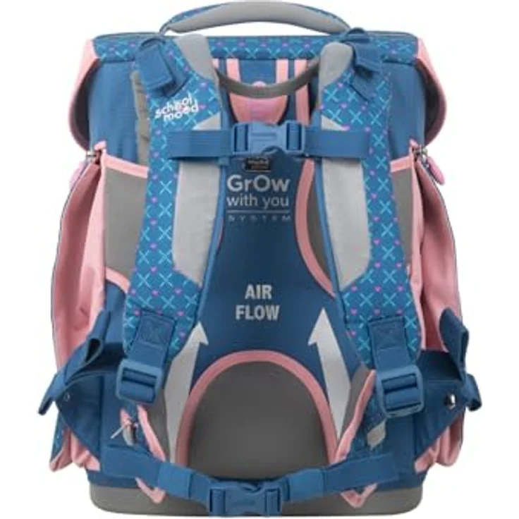SCHOOL-MOOD® Champion Maxx Pro Mila Pferd, 7-tlg. Schulranzen Set mit ergonomischem Rückenpolster, Wasser- und Schmutzabweisend, 21 Liter Volumen – Bild 6