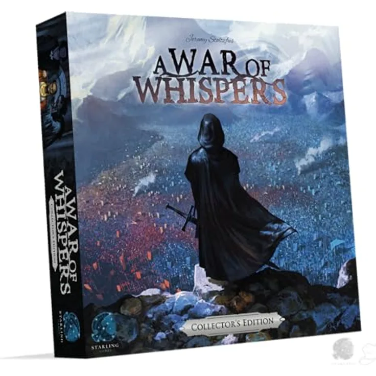 Tabletop Tycoon War of Whispers, Sammleredition Brettspiel mit verbesserten Komponenten und strategischem Gameplay für 2-4 Spieler