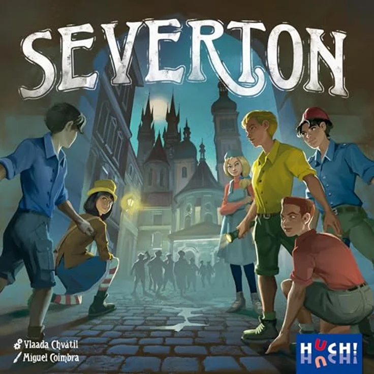 HUCH! Severton, Kooperatives Strategiespiel für 1-5 Spieler, Abenteuer- und Strategiefokus, ab 10 Jahren – Bild 2