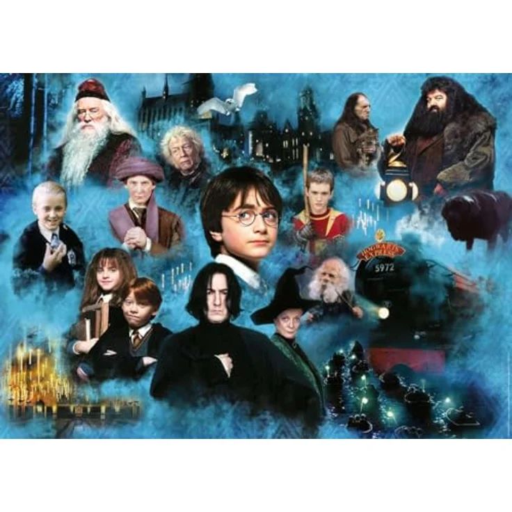 Ravensburger Puzzle 12000589 - Harry Potters magische Welt - 1000 Teile Puzzle für Erwachsene und Kinder ab 14 Jahren, Harry Potter Puzzle, Harry Potter Geschenke - Qualitätsmerkmale inklusive recycelter Pappe und reflexfreiem Puzzlebild – Bild 2