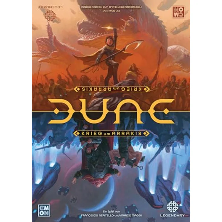 CMON Dune: Krieg um Arrakis, Strategie-Brettspiel für 1-4 Spieler, ab 14 Jahren, Deutsch - Preisvergleich – Bild 2