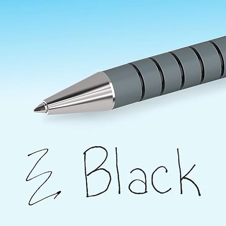 Paper Mate InkJoy Gel RT BP M, Gelschreiber in Schwarz, 36 Stück, komfortables Schreiben mit abgerundeter Spitze und gleichmäßiger Tintenabgabe – Bild 3
