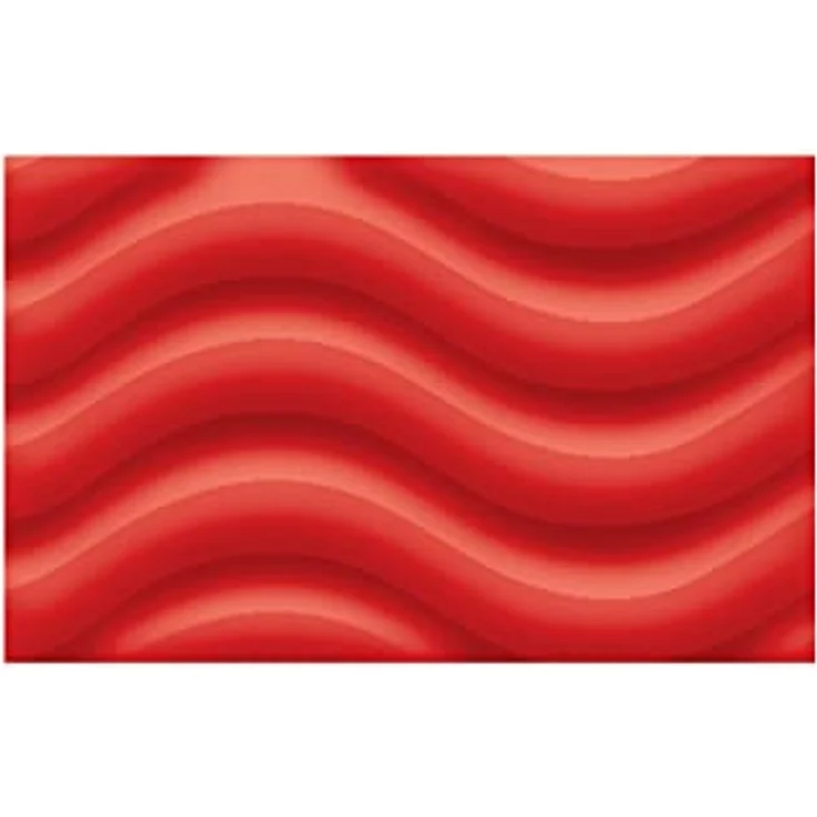 itenga Schultüten Rohling aus Bastelwellpappe, 68 cm, 6-eckig, rot, 260 g/qm – Bild 2